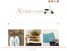 Tablet Screenshot of amelimelo.fr